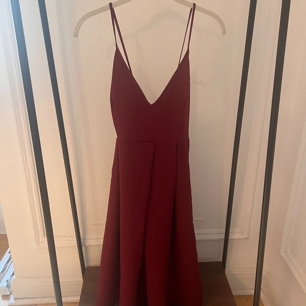 Red Amazon Wedding Guest Dress